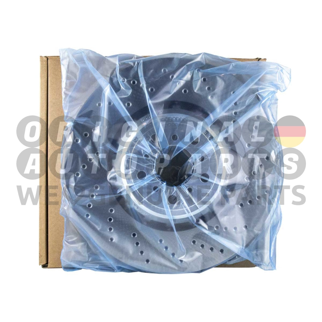 Genuine BMW M Brake Disc Rotor drilled front right 400x36mm M5 F10 M6 F06 F12 F13 34112284102